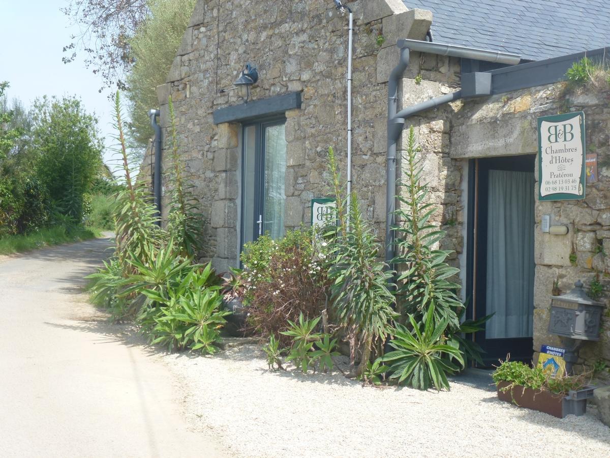Domaine De Praterou Panzió Roscoff Kültér fotó